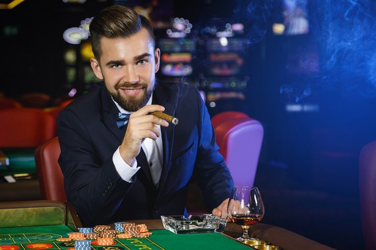 Mobile app dashboard with live sports and casino games menu